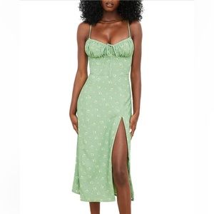 House of CB Carina bustier midi dress